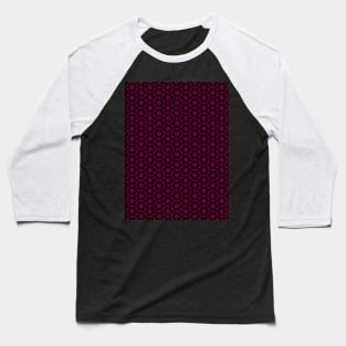 Hex Flower Flare Baseball T-Shirt